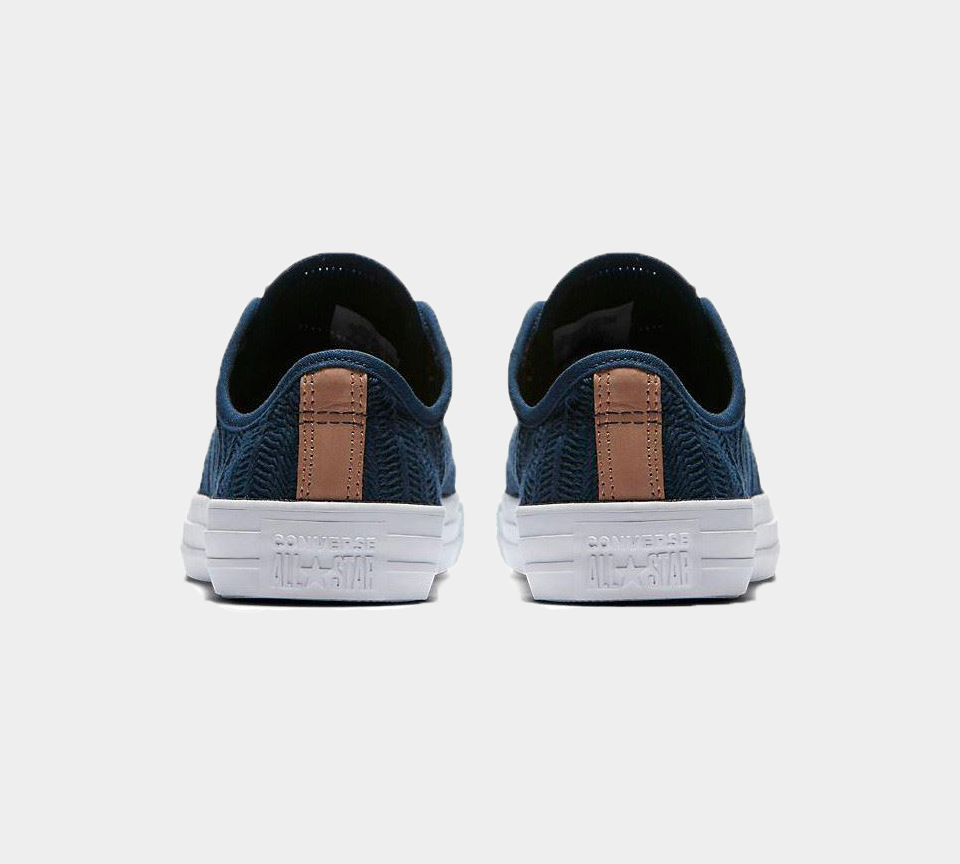 Converse CTAS OX Navy/Tan/White Trainers Shoes UK 4-7