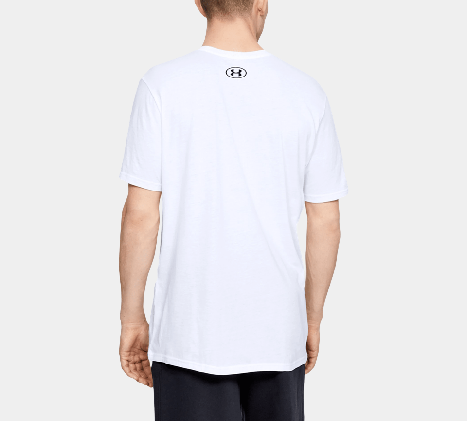 Under Armour GL Foundation Short Sleeve T-Shirt Mens Black White Grey Navy Tee UK S-XL