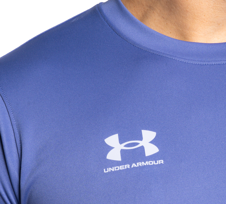 Under Armour Challenger Training T-Shirt Mens Midnight Navy and Starlight Gym Tee UK S-2XL