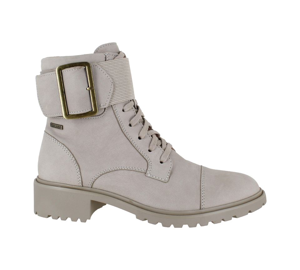 Rockport Ryleigh Lace Zip Up Boots Womens Mocha/Black & Taupe Nubuck/Olive UK 2.5-8.5
