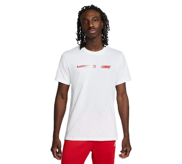 Nike Graphic 72 Tee White/Red UK S-XL