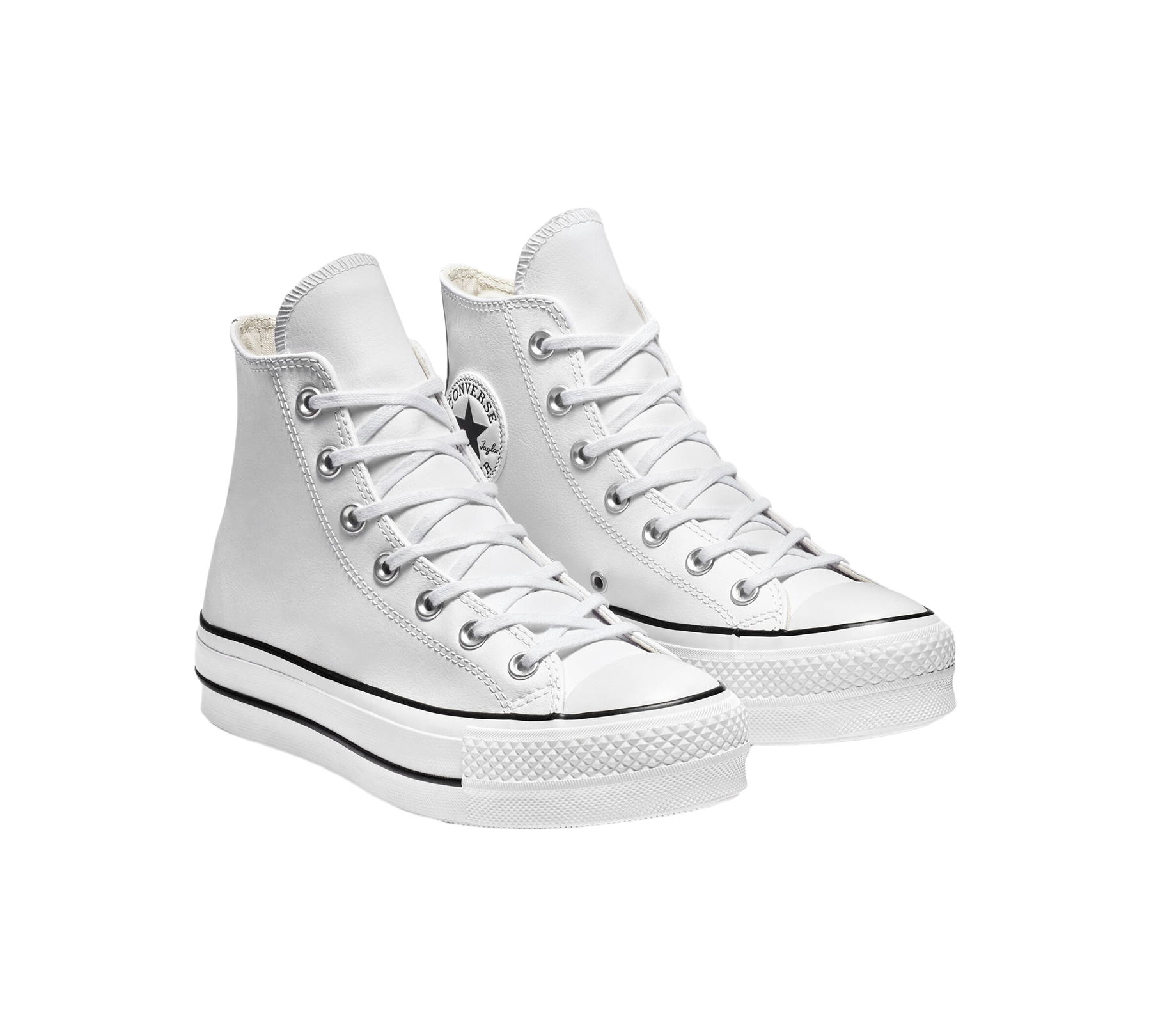 Converse Women's Chuck Taylor All Star Platform Leather 561676C Shoes White UK Size 3-8