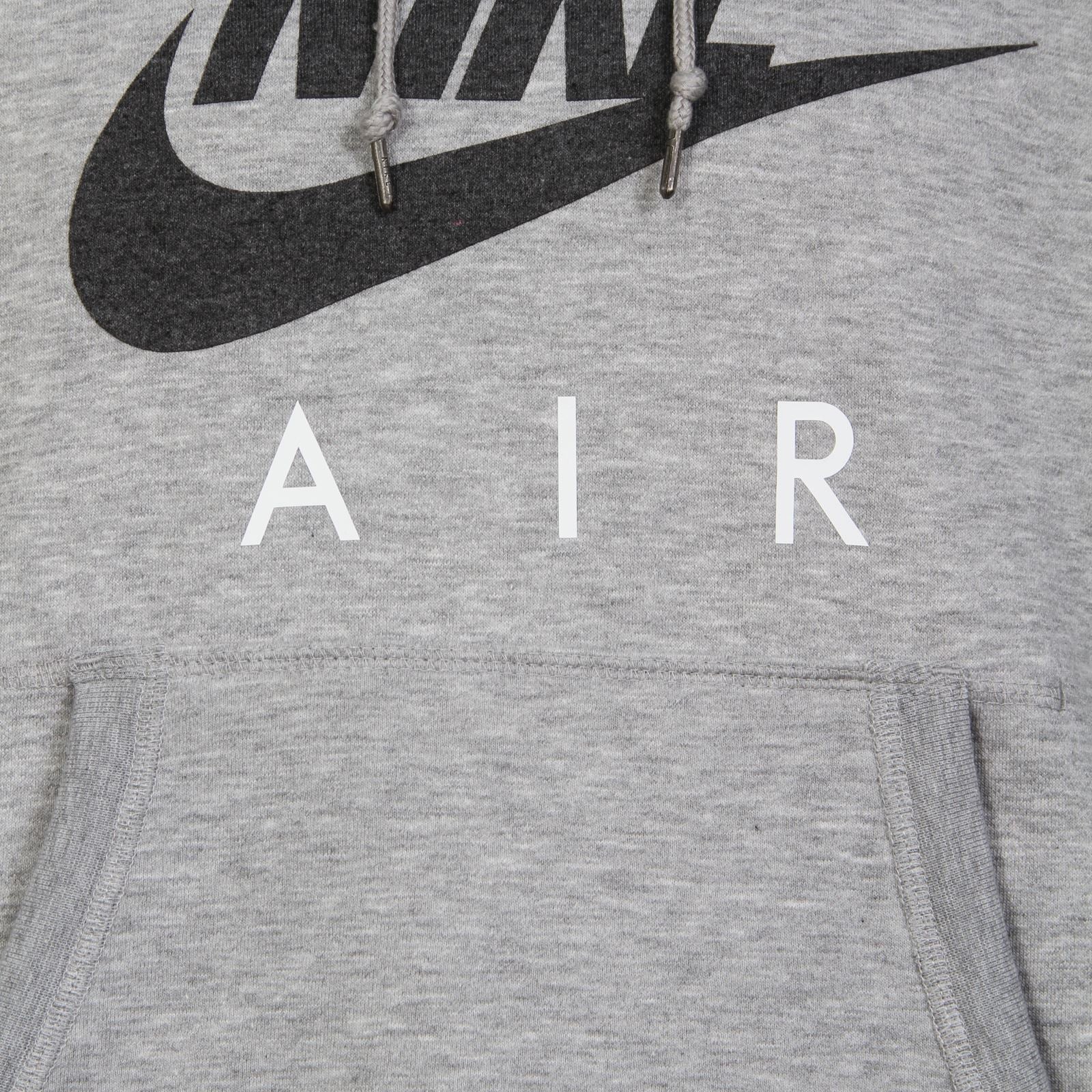 Nike Air Grey Mens Fleece Tracksuit Hoodie Jogger Set S-2XL