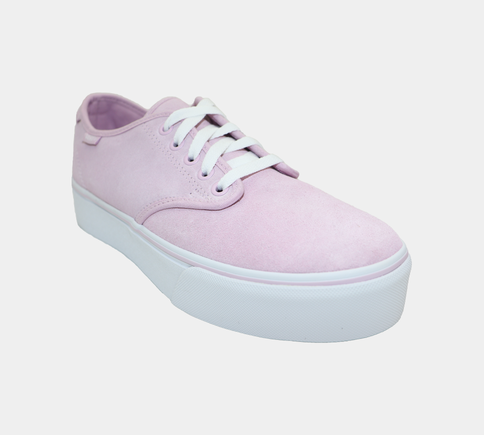 Vans Camden Platform Women’s Trainers Lilac Snow Low Top Casual Shoes - UK 4-8