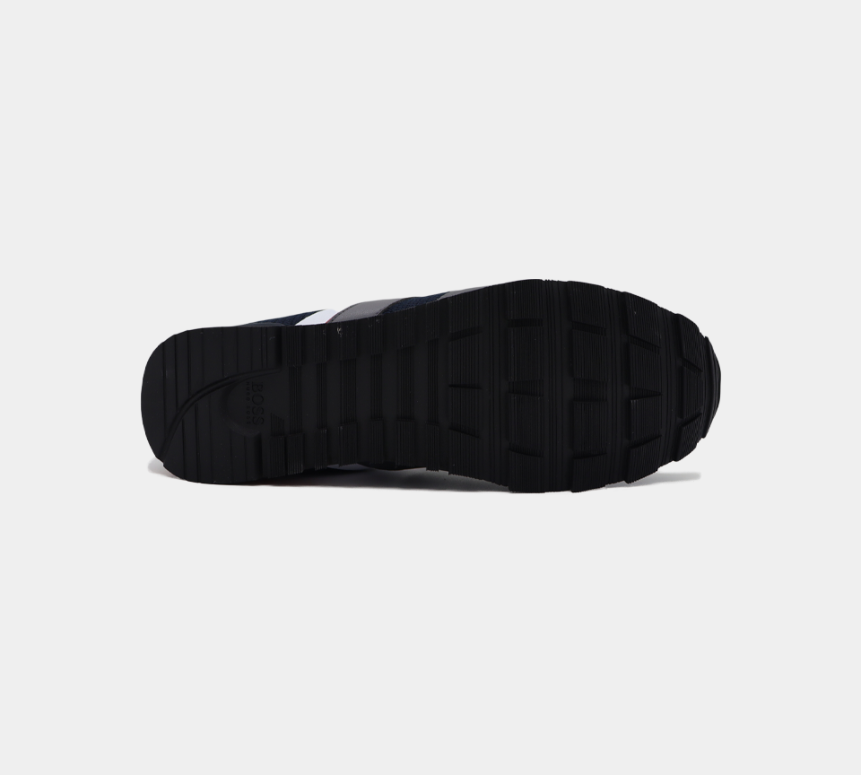 Hugo Boss Parkour Runn Mens Trainers Navy Casual Sneakers UK 5-9