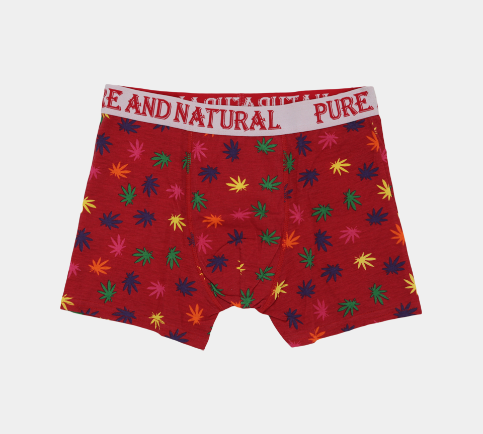 Pure and Natural Soft Cotton Rich Boxer Shorts 3 Pack - UK S-XL