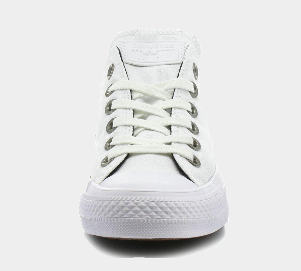 Converse Chuck Taylor All Star OX White/Black Womens Shoes UK 3-8