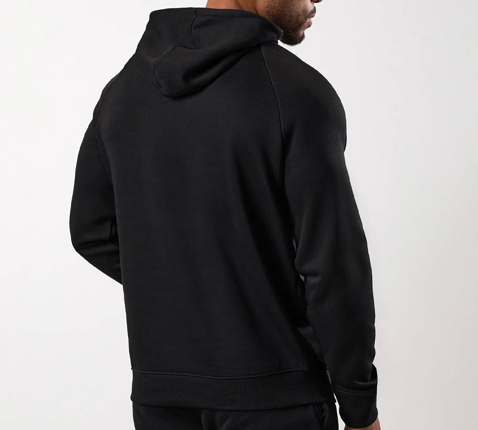 Gym King Pro Hoodie Black Gold UK S-M