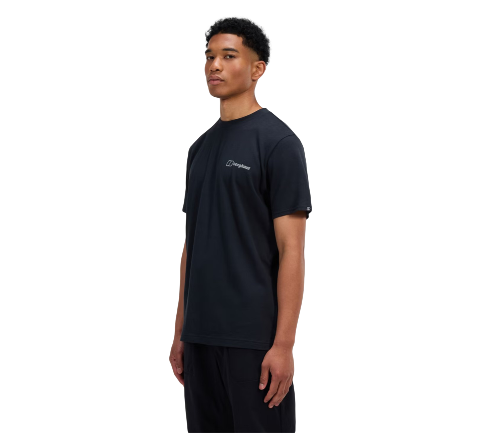 Berghaus Men's Grappled Tee Black UK S-2XL