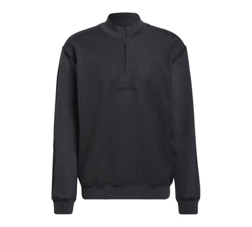 Adidas 100% Cotton Men's Loopback Quarter-Zip HP0417 Sweatshirt Carbon UK XS-L