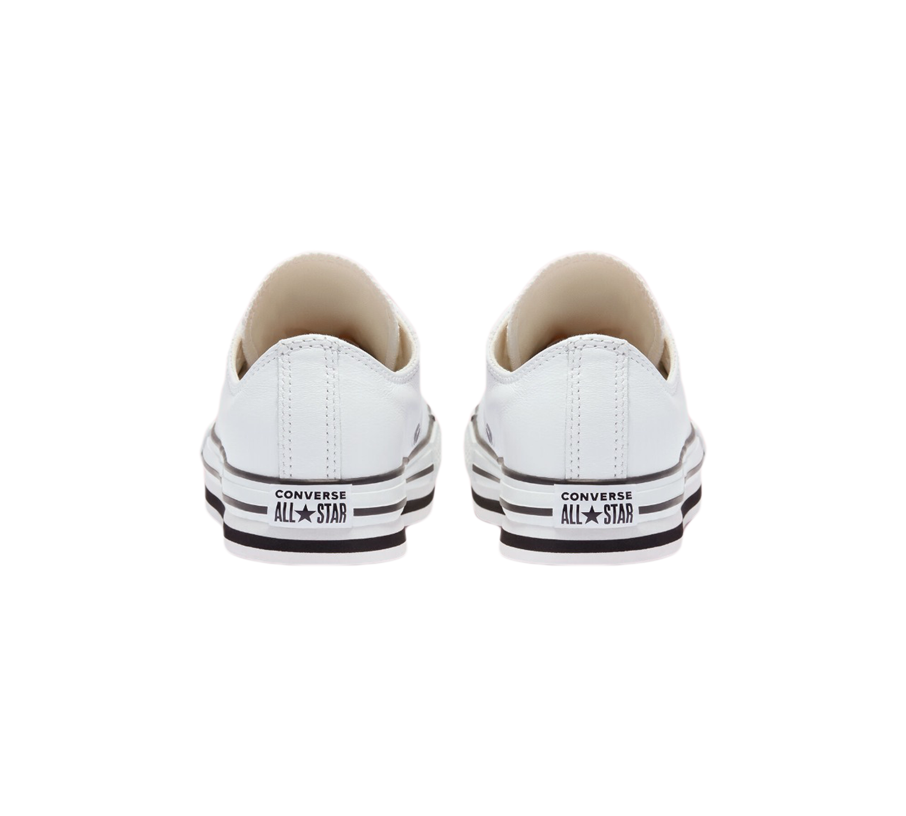 Converse Leather EVA Platform Chuck Taylor Junior All Star Shoes White UK 10-13/1-5.5