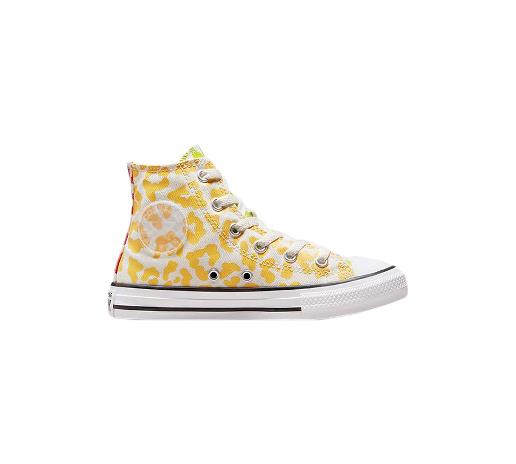 Converse Leopard Print Chuck Taylor All Star Shoes Egret/Kinetic UK 10-5.5