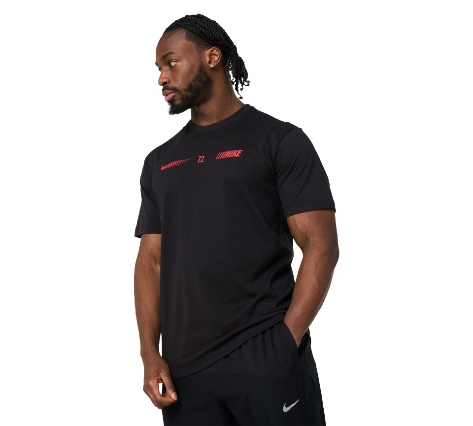 Nike 72 Graphic T-Shirt Mens Black Casual Sportswear Tee UK S-XL