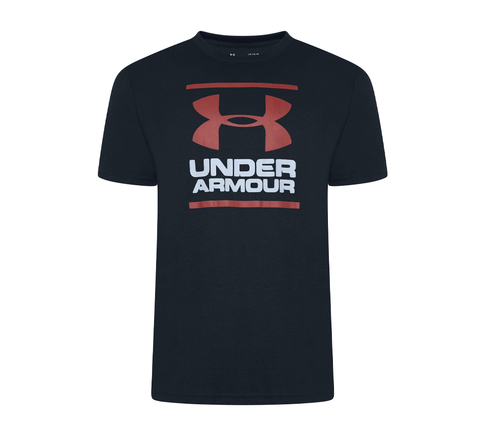 Under Armour GL Foundation Short Sleeve T-Shirt Mens Black White Grey Navy Tee UK S-XL