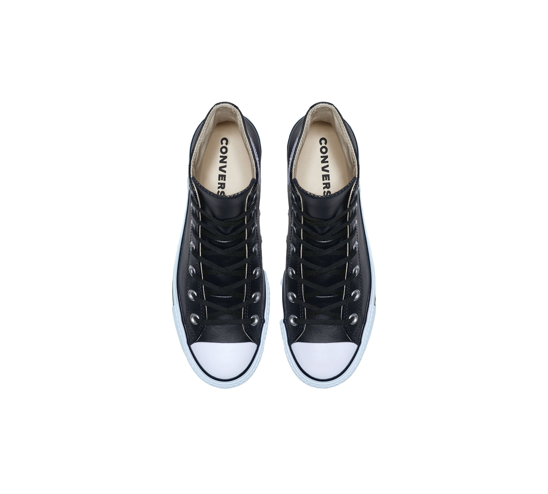 Converse Chuck Taylor All Star Platform Women's Leather 561675C Shoes White UK 3-8