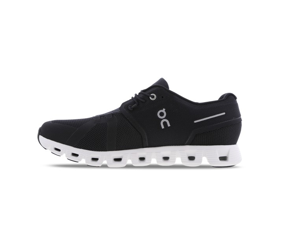 ON Cloud 5 Mens Trainers Black White All Black Olive Black Shoes
