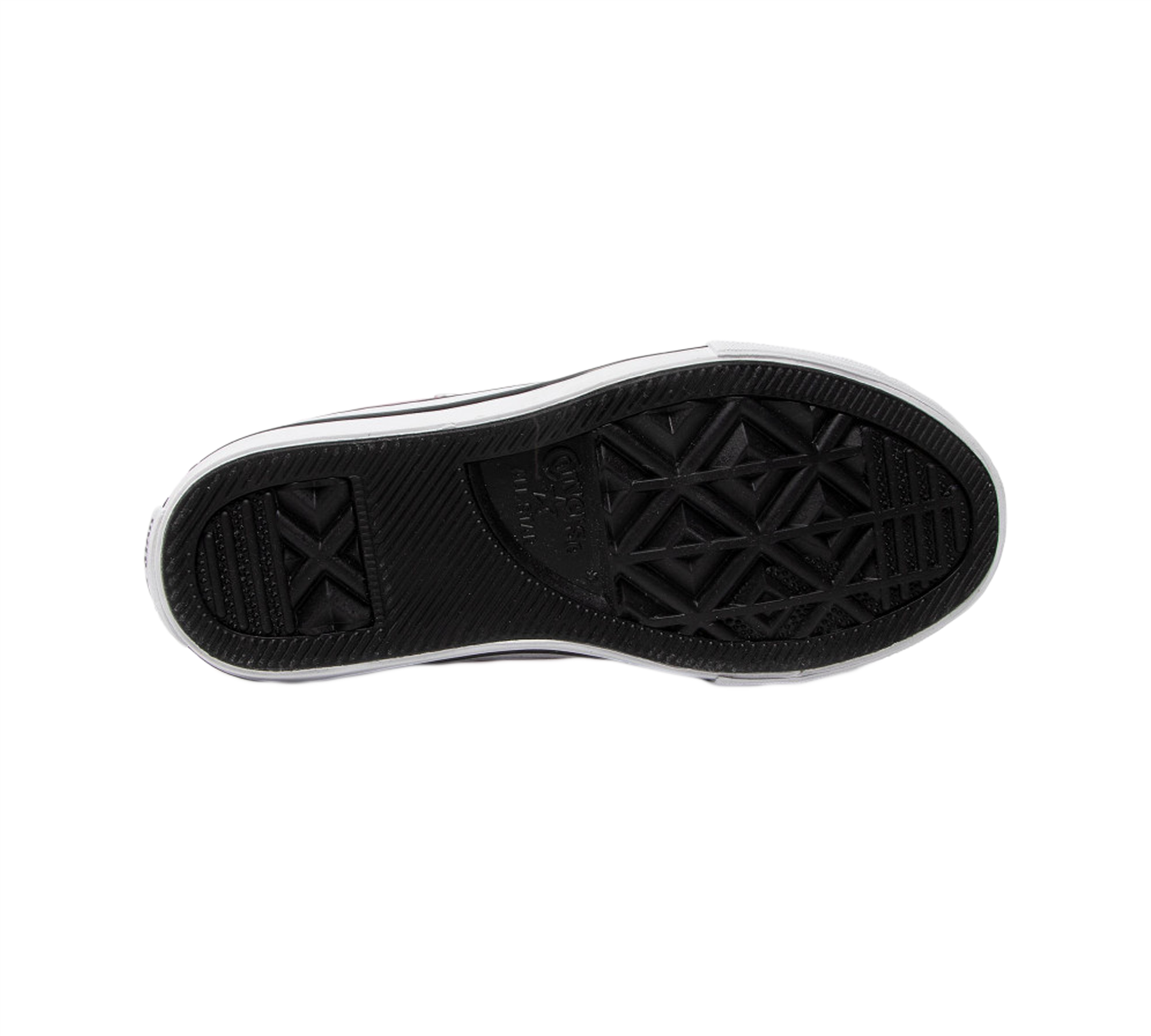 Converse Big Kids Leather Black Junior UK 10-13/1-5.5
