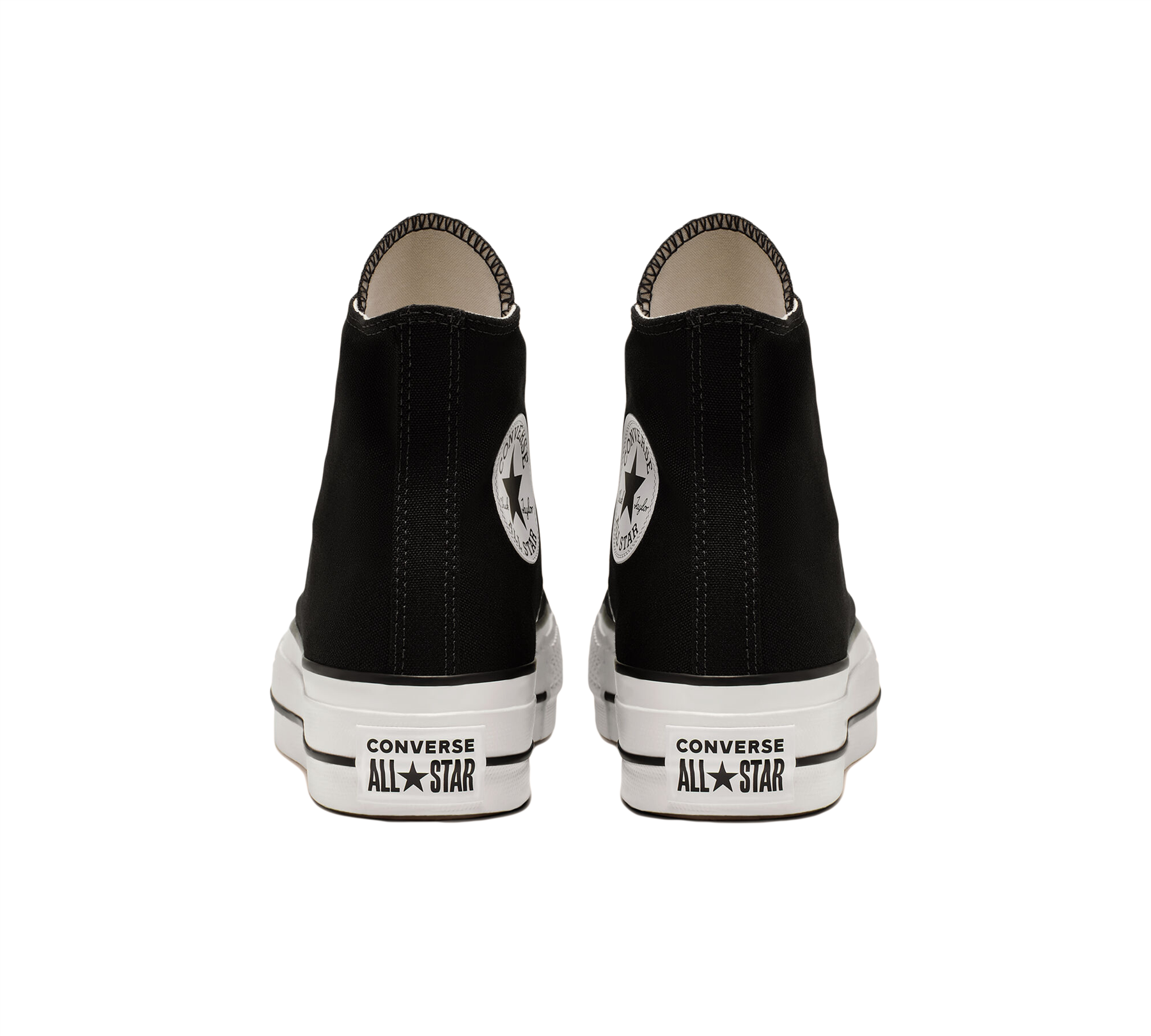 Converse Chuck Taylor All Star Women's Platform Sneakers Black/White UK 3-8