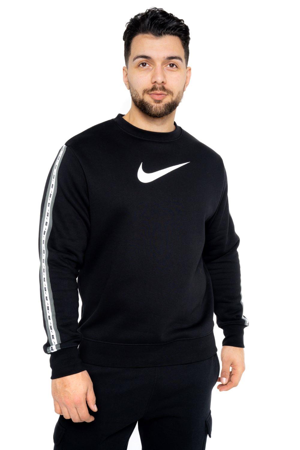 Nike Repeat Sweatshirt Black UK S-XL