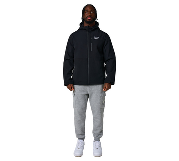 Reebok Soft Woven Shell Jacket Black UK S-2XL