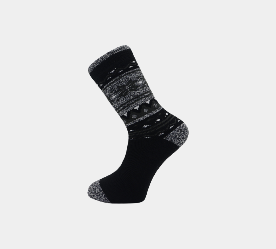 Mens Thermal 1 Pair New Merino Socks Grey Brown Blue Black