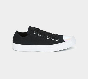 Converse CTAS OX Womens Low Top Trainers Black/White UK 3-8
