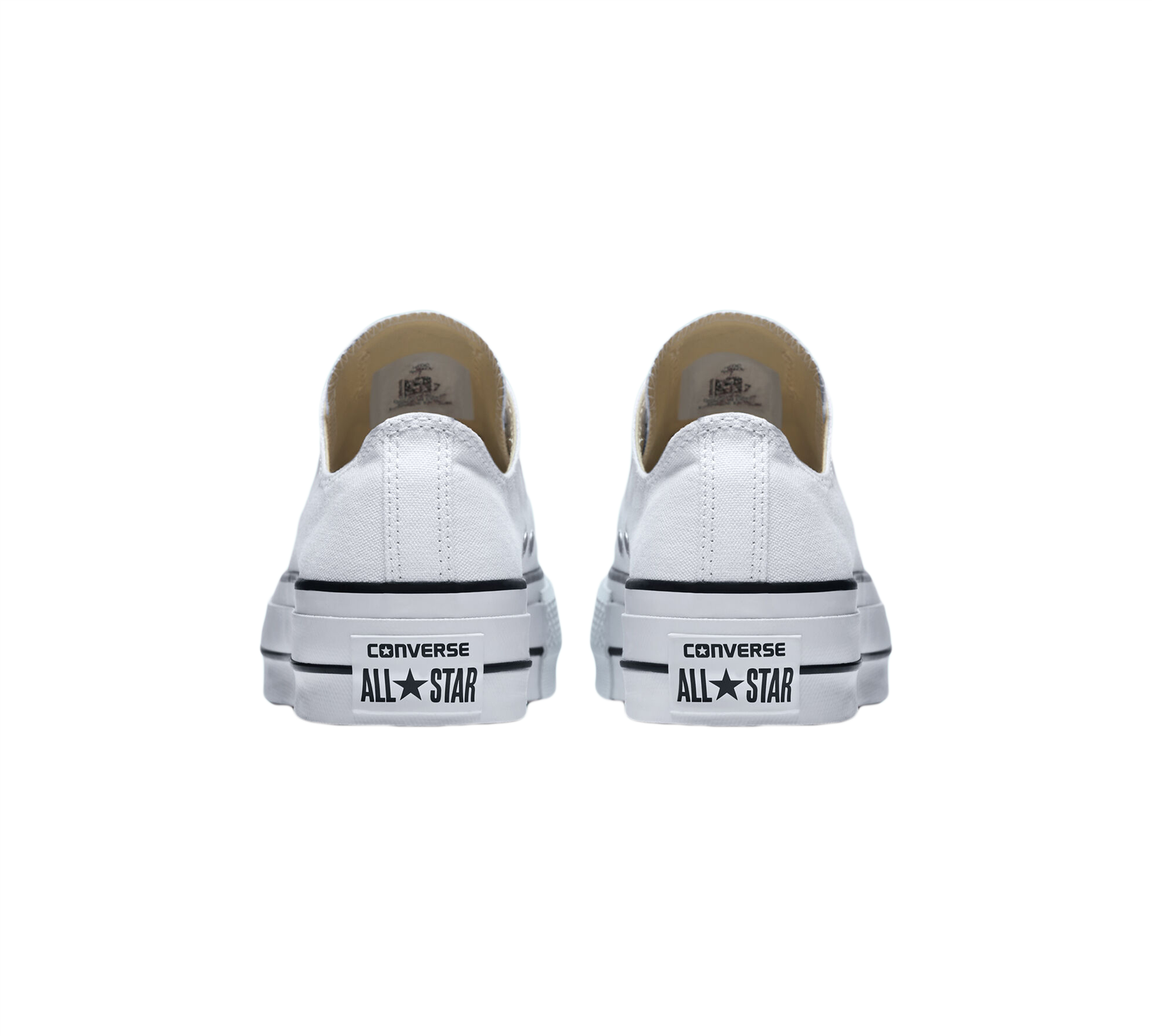 Converse Chuck Taylor All Star Lift OX White Womens Shoes UK 3-8