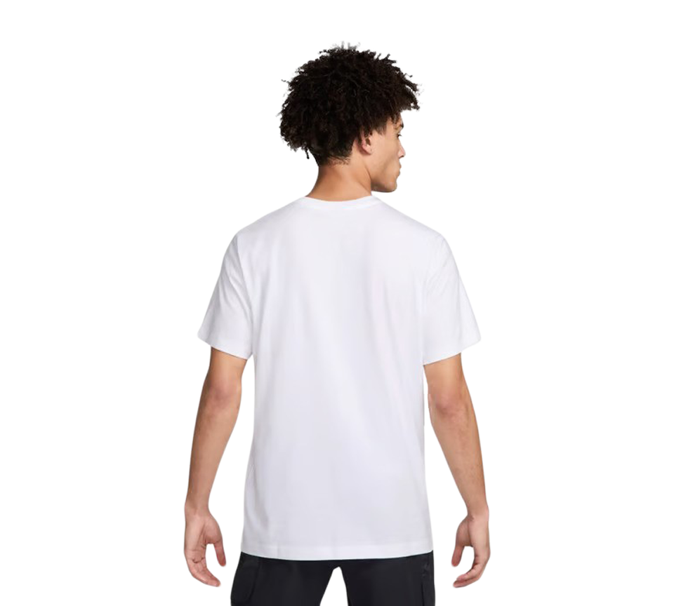 Nike Air Graphic Logo Tee Mens Black and White Short Sleeve Crew Neck T-Shirt UK S-2XL