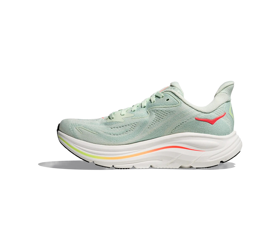 Hoka Clifton 10 Running Shoes Lightweight Cushioning & Comfort Trainers - Multi Colours