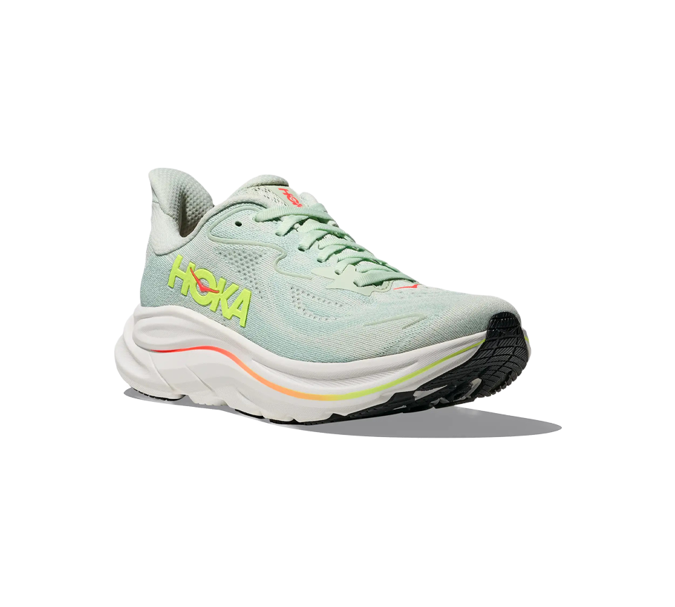 Hoka Clifton 10 Running Shoes Lightweight Cushioning & Comfort Trainers - Multi Colours