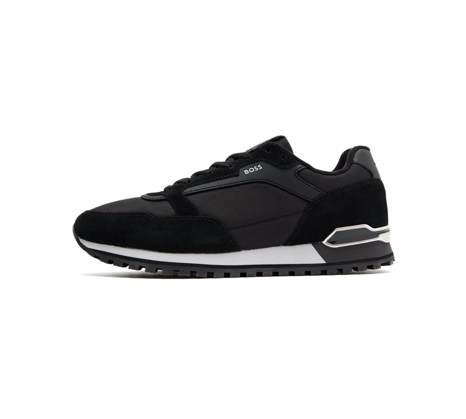 Hugo Boss Parkour Run Mens Trainers Dark Blue Black Sneakers UK 6-11