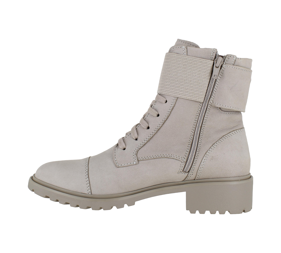Rockport Ryleigh Lace Zip Up Boots Womens Mocha/Black & Taupe Nubuck/Olive UK 2.5-8.5
