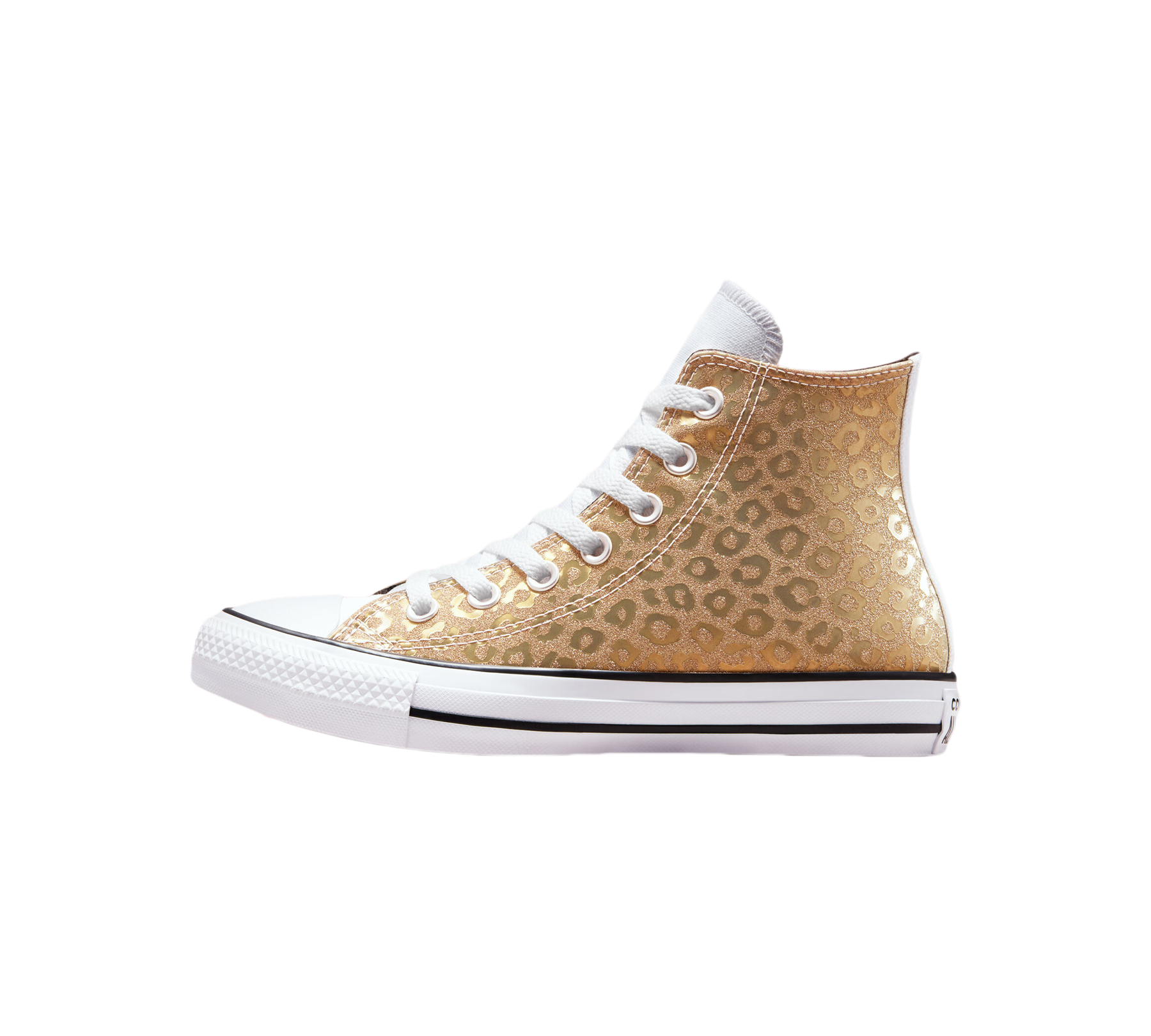 Converse Authentic Glam Chuck Taylor All Star Womens Shoes Gold UK 3-8