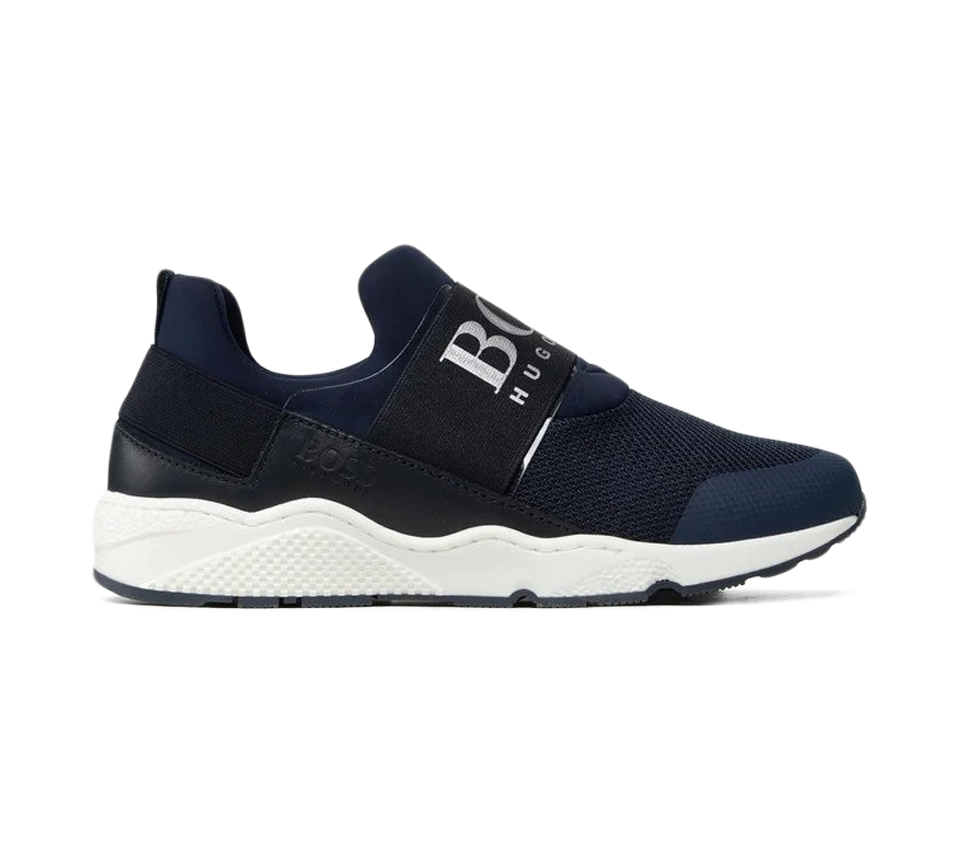 Hugo Boss Kids Wear Boys Trainers Marino Shoes UK 10-13/1-7.5