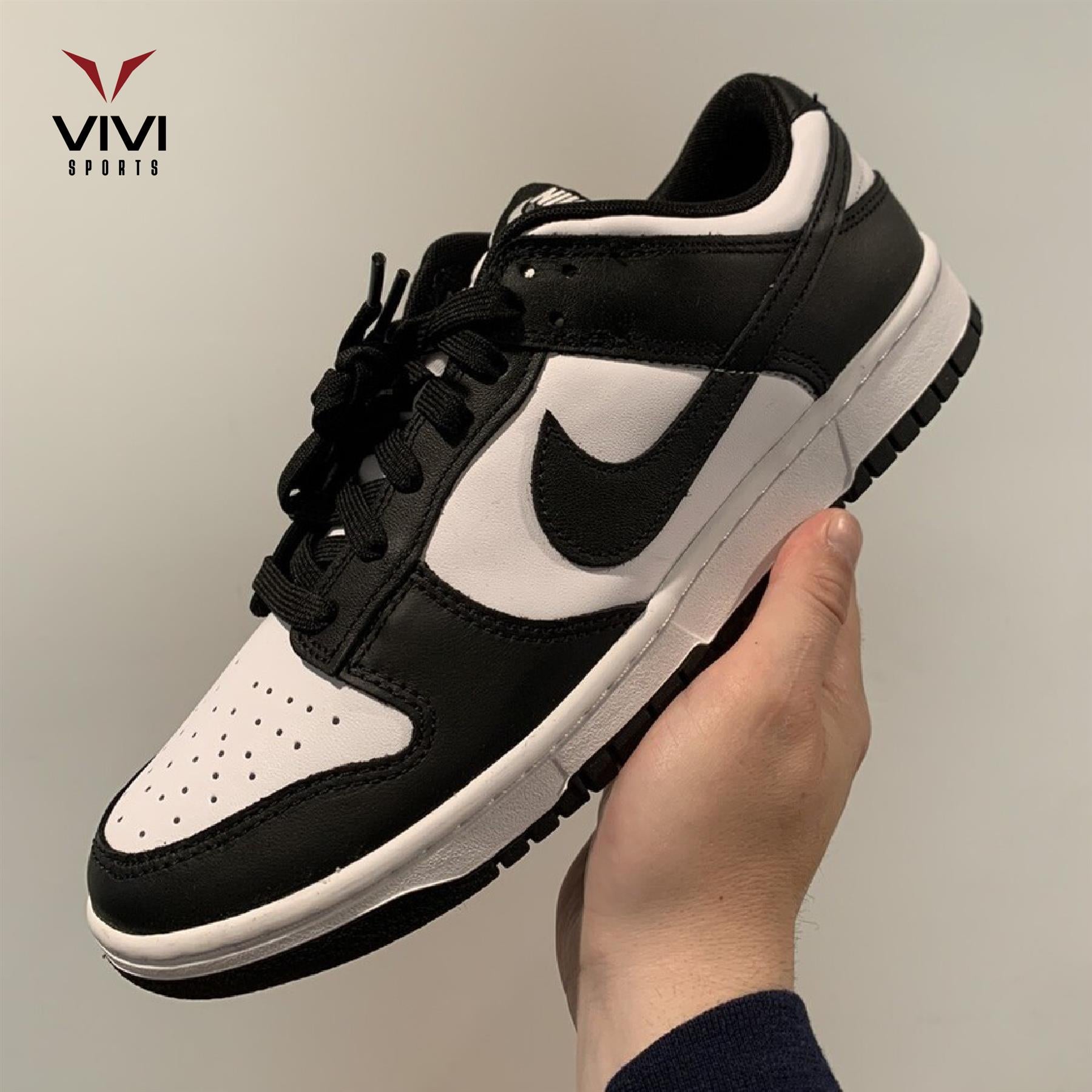 Nike Dunk Low (GS) White Black UK 3-6