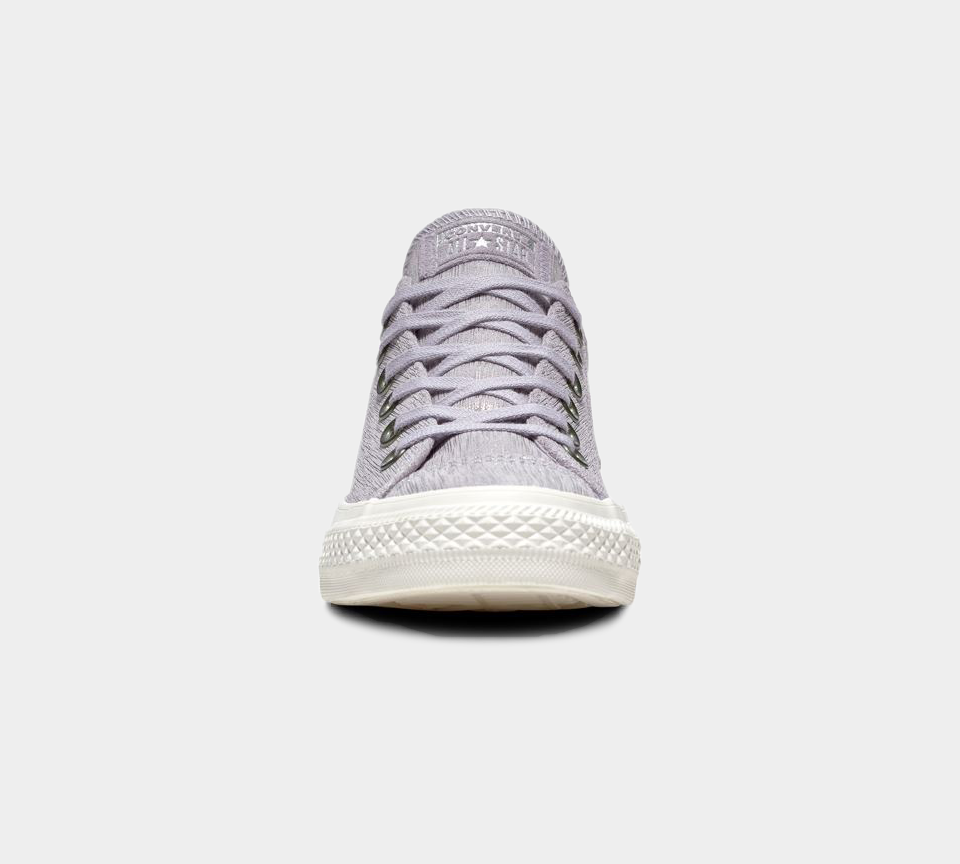 Converse Chuck Taylor All Star Precious Metal Suede Womens Low Top Purple UK 3-8