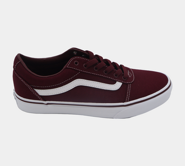 Vans Ward Canvas Classic Skate Shoes Women Port Royale/ White UK 3-8