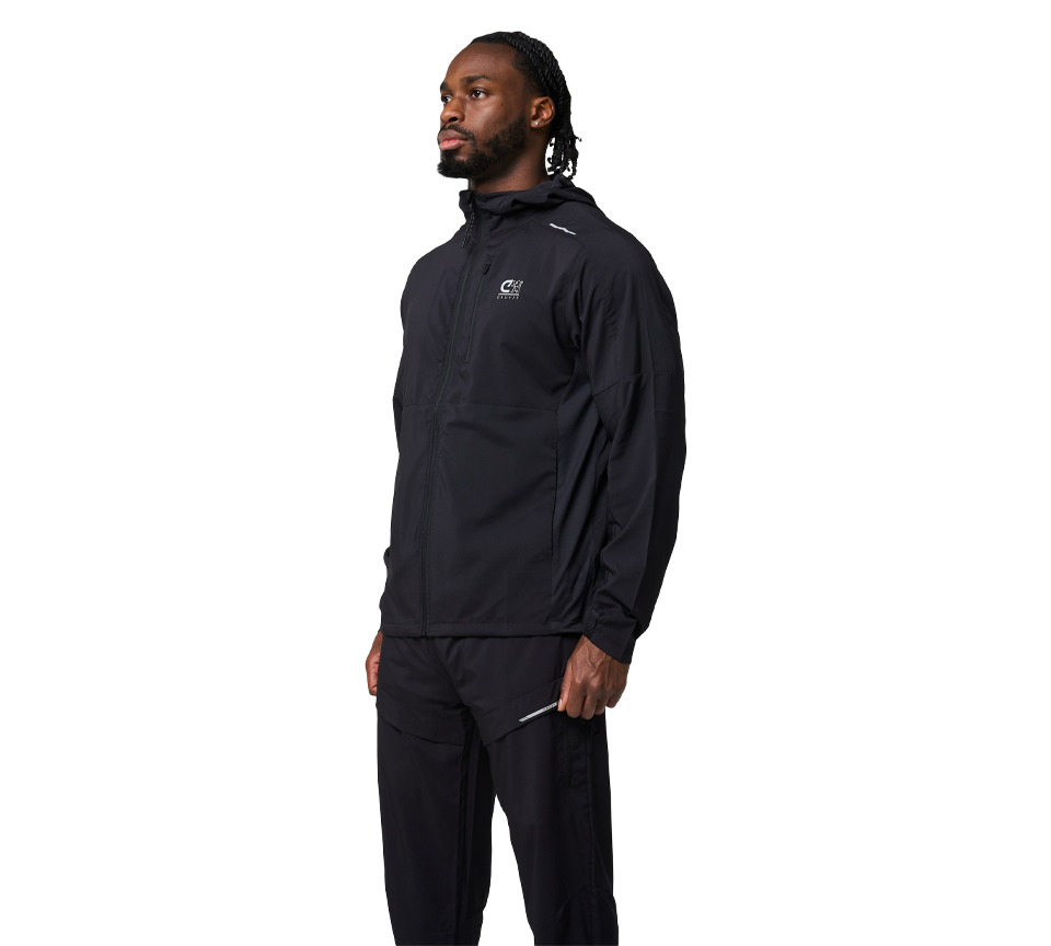 Cruyff Igneous Windbreaker Black UK S-XL