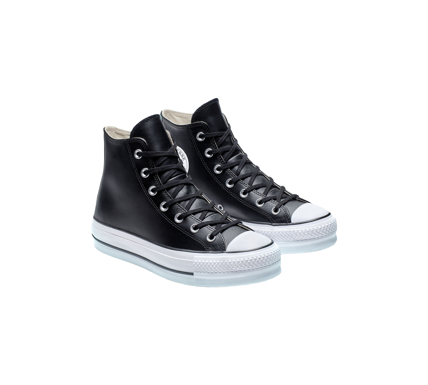 Converse Chuck Taylor All Star Platform Women's Leather 561675C Shoes White UK 3-8