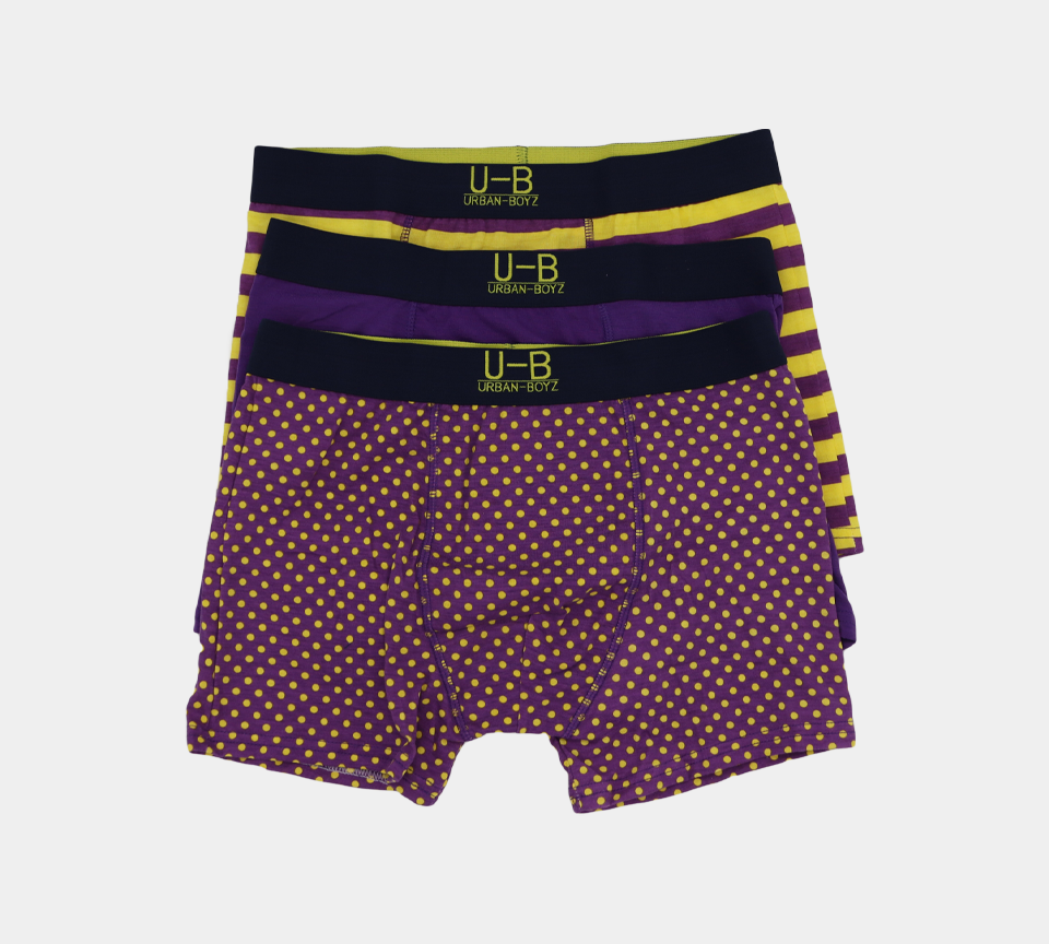 Urban-Boyz Soft Cotton Rich Boxer Shorts S-2XL