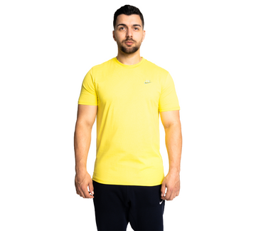 Nike Sportswear Club Short Sleeves T-shirt Yellow UK S-2XL
