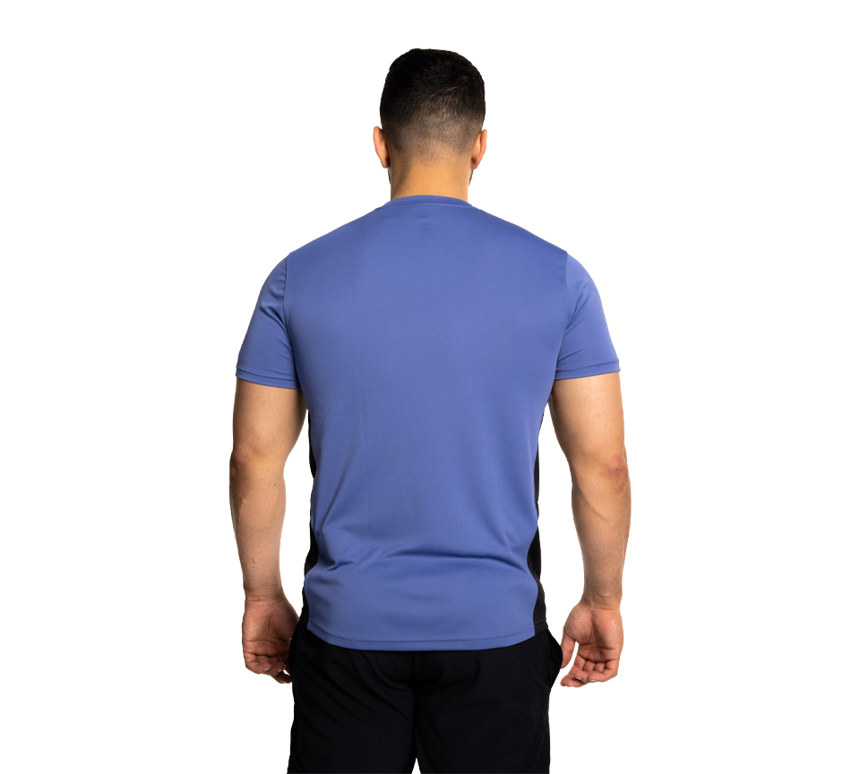 Under Armour Challenger Training T-Shirt Mens Midnight Navy and Starlight Gym Tee UK S-2XL