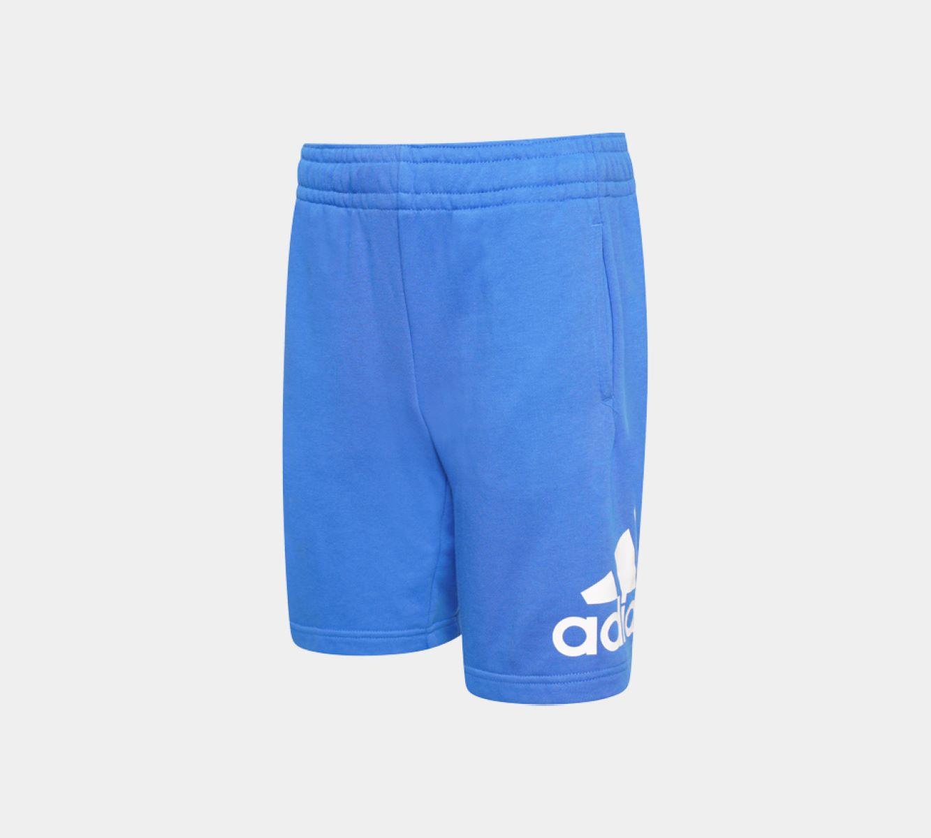 Adidas Kids Training Workout Sport Gym Shorts with Pockets Blue - 2XS-L