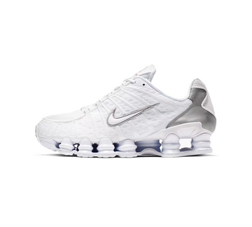 Nike Shox TL Black Hematite White Metallic Silver Trainers Shoes UK 6-12