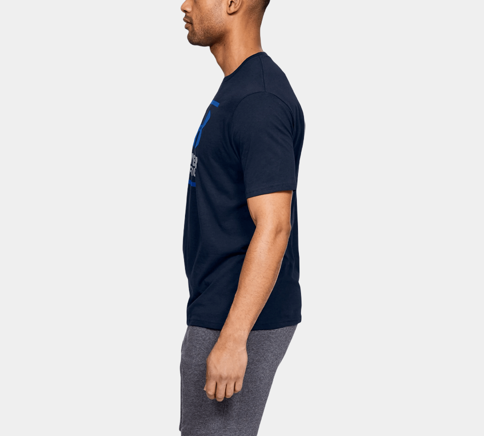 Under Armour GL Foundation Short Sleeve T-Shirt Mens Black White Grey Navy Tee UK S-XL
