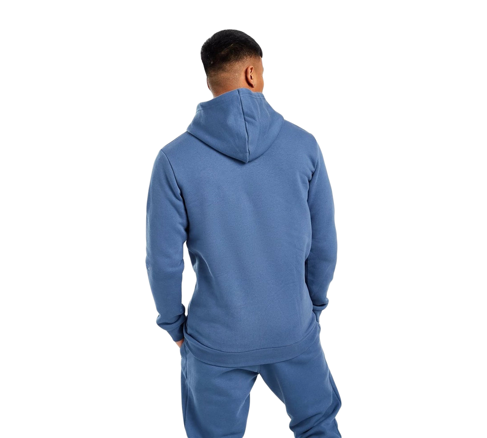 Adidas Originals Trefoil Essential Mens Hoodie Blue - UK XS-L