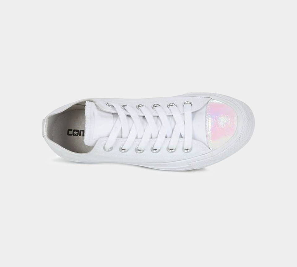 Converse Womens Chuck Taylor All Star Trainers Shoes White UK 3-8