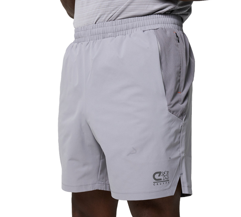 Cruyff Flame Shorts Mens Athletic Shorts Black Grey - UK S-2XL