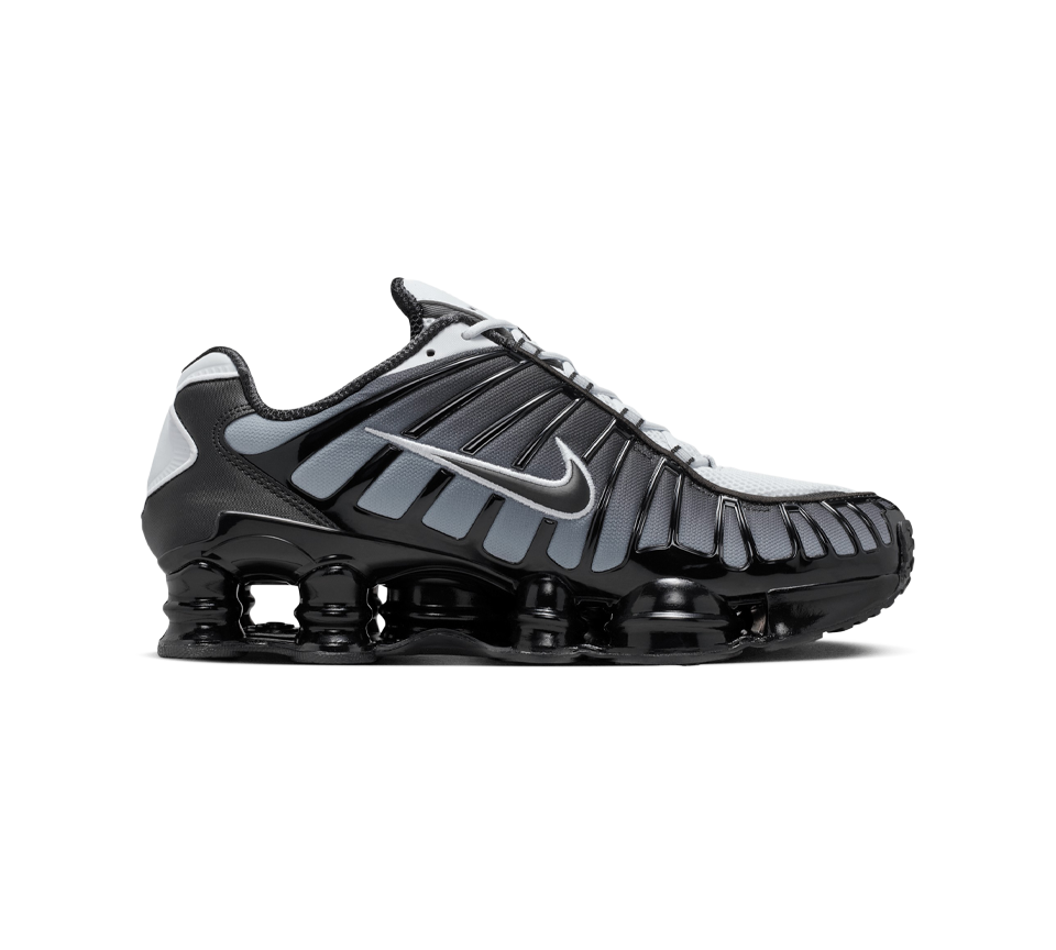 Nike Shox TL Black White Pure Platinum Trainers Shoes - UK 6-12