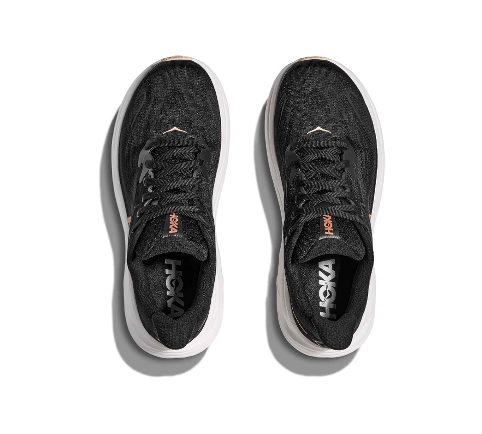 Hoka Clifton 10 Trainers Black Rose Gold UK 3.5-6.5